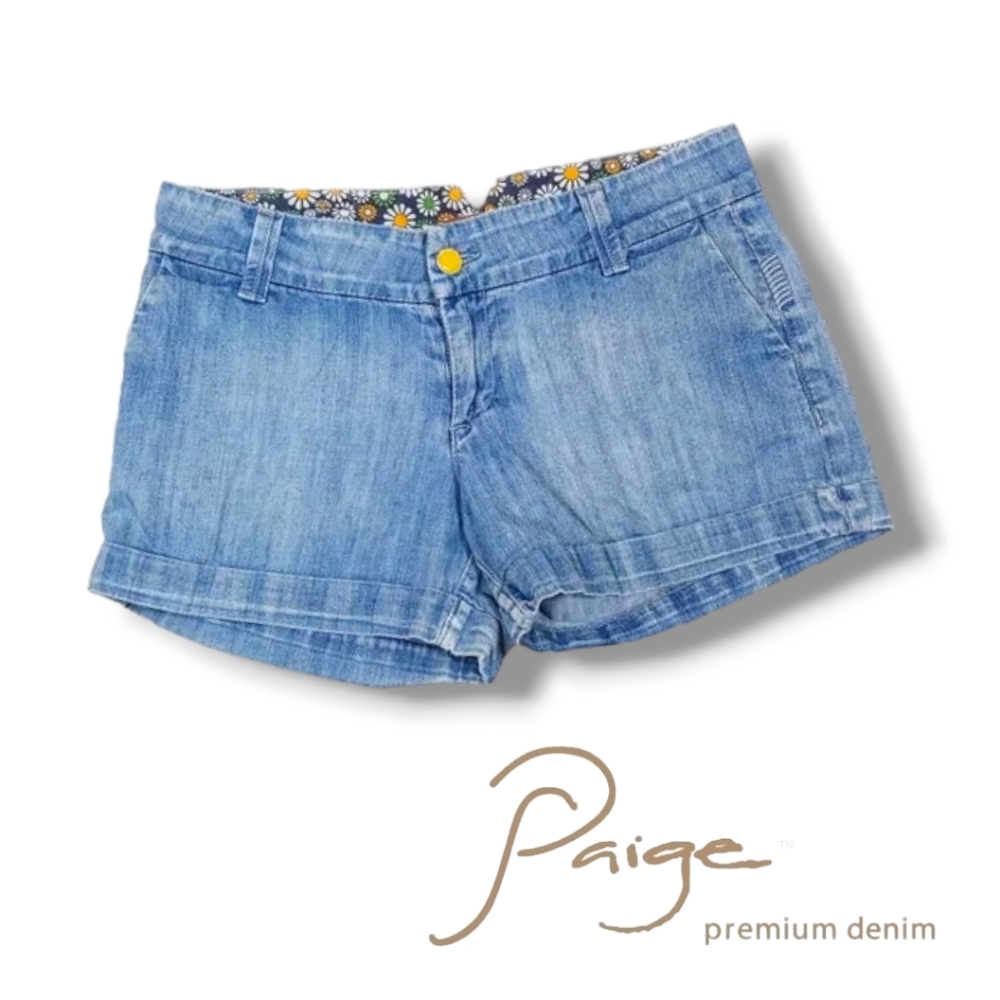 PAIGE Women's Westminster Denim Short Size 27